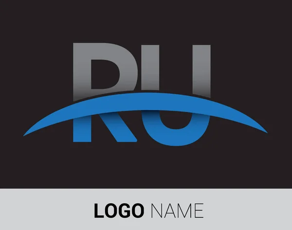 Letras Logotipo Identidade Logotipo Inicial Para Seu Negócio Empresa — Vetor de Stock