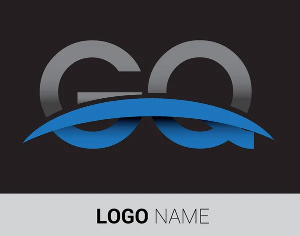 Logotipo Letters Identidad Inicial Del Logotipo Para Negocio Empresa — Archivo Imágenes Vectoriales