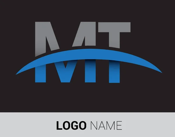 Letras Logotipo Identidade Logotipo Inicial Para Seu Negócio Empresa — Vetor de Stock