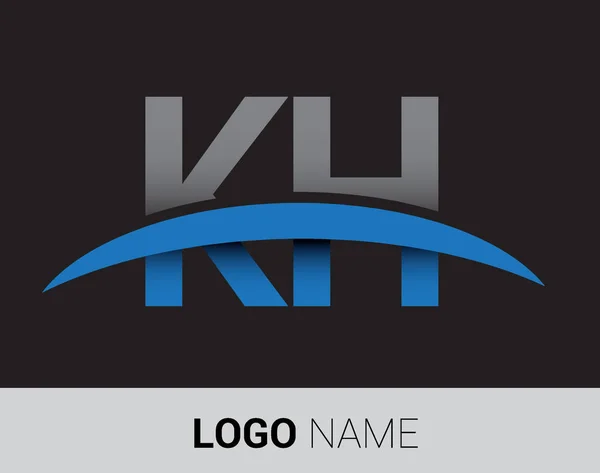 Cartas Logotipo Identidade Logotipo Inicial Para Seu Negócio Empresa — Vetor de Stock