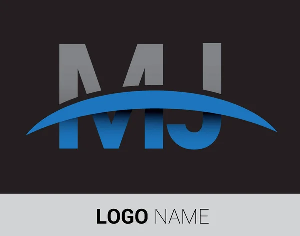 Logotipo Letters Identidad Inicial Del Logotipo Para Negocio Empresa — Archivo Imágenes Vectoriales