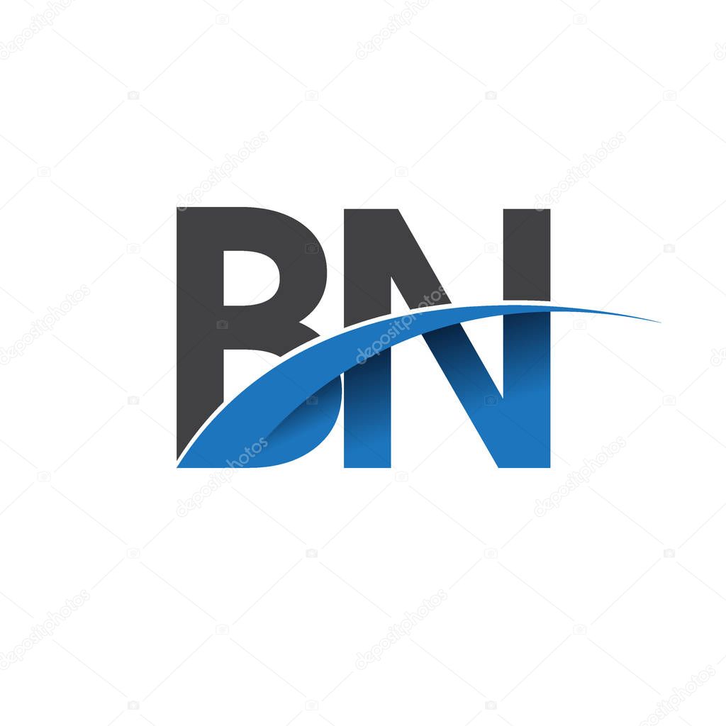 Bn letters  logo, initial logo identity for your business and company