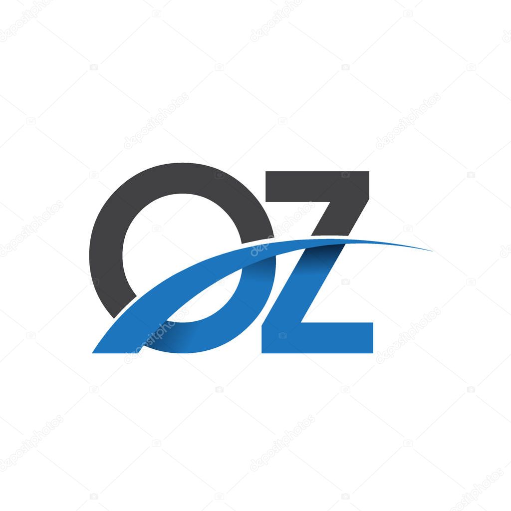  oz  letters  logo, initial logo identity for your business and company      