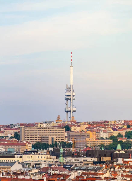 Panorama du vieux Prague depuis le Château, République Tchèque . — Photo