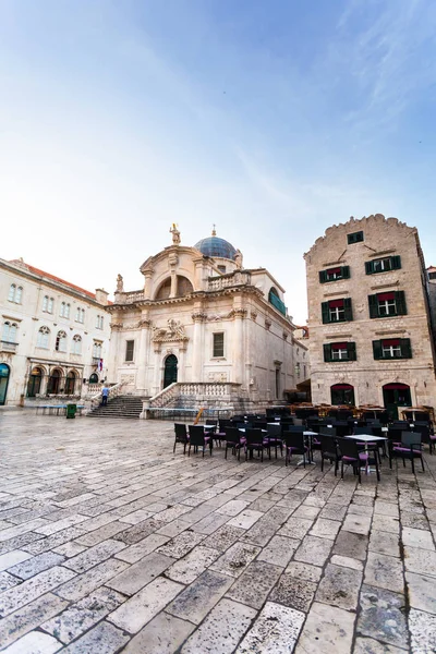 Stradun, popüler yayalara Dubrovnik, Hırvatistan