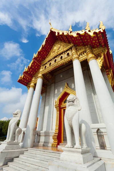 Wat Benchamabophit, Bangkok, Thailandia — Foto Stock