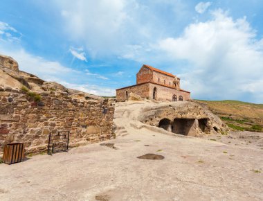 Kilise Apostoli. Mağara şehir. Uplistsikhe. Gürcistan.