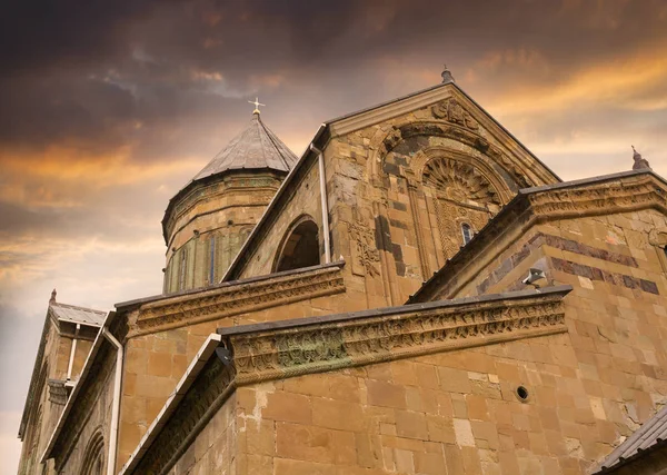 Catedral de Svetitskhoveli em Mtskheta, Geórgia — Fotografia de Stock