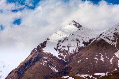 Panorama adlı Gürcistan Dağları Gudauri yakınında