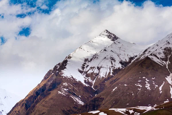 Panorama at the Georgia Mountains near Gudauri — Stock Photo, Image