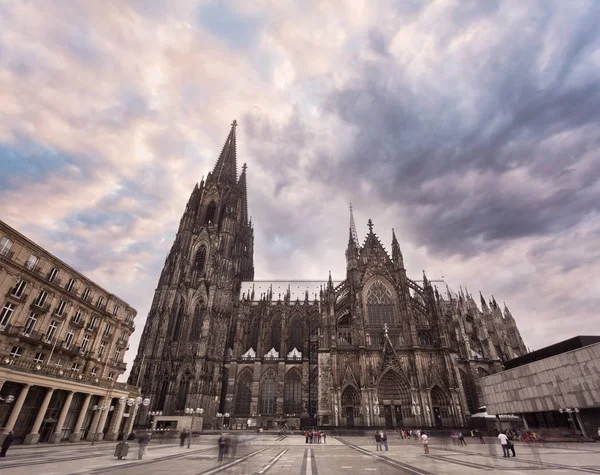 Catedral de Colônia no lado sul, Alemanha — Fotografia de Stock