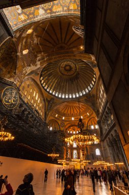 İstanbul Türkiye 'de Ayasofya iç mimarisi - mimari geçmişi