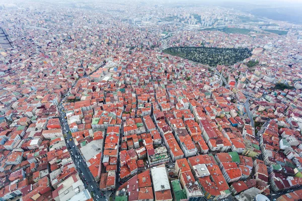 Luchtfoto Istanbul — Stockfoto