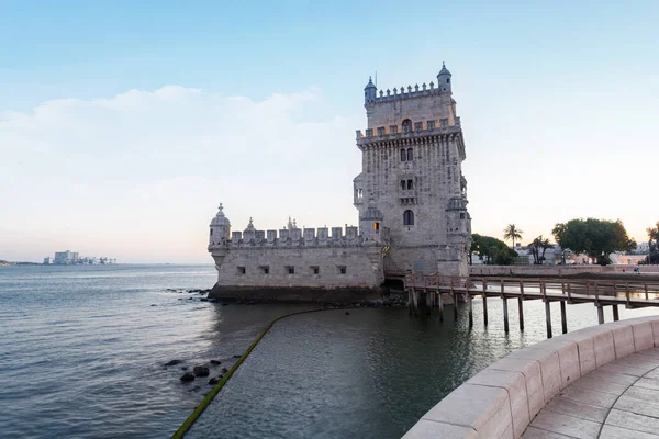 Belem-Turm auf dem Tajo-Fluss. — Stockfoto