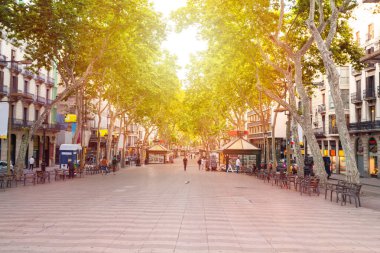 La Rambla Caddesi Barcelona, İspanya