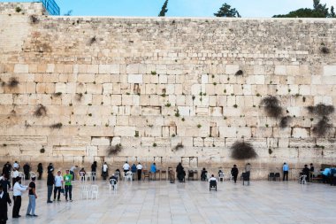 Kudüs 'teki Batı Duvarı, İsrail.