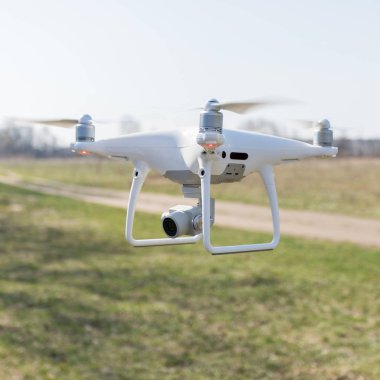 Helikopter uçuş yüksek çözünürlüklü dijital kamera ile