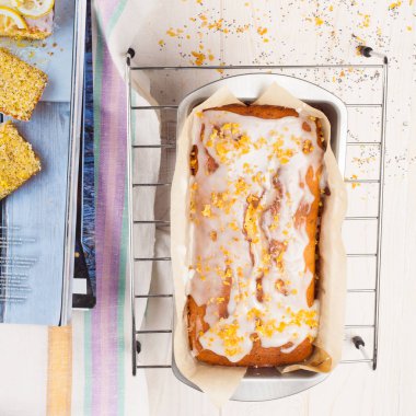 limonlu kek ile haşhaş tohumu