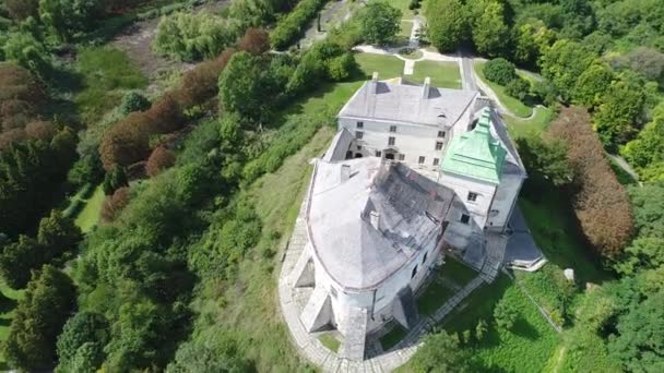 Castillo de Olesky cerca de Lviv, Ucrania — Vídeos de Stock