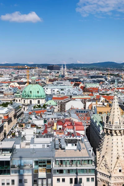 Viyana ufuk çizgisi manzarası, Avusturya — Stok fotoğraf