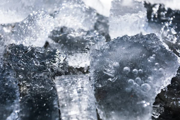 Textura de hielo congelado — Foto de Stock