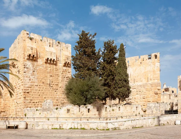 Kral david citadel jerusalem, İsrail.