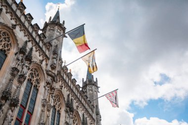 City hall, bruges, Belçika.