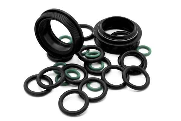 O-rings for mtb bikes — стоковое фото