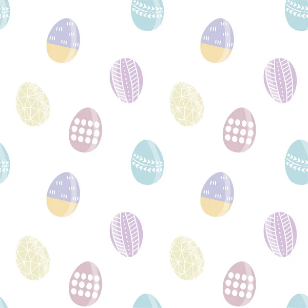 Seamless Easter Eggs Pattern