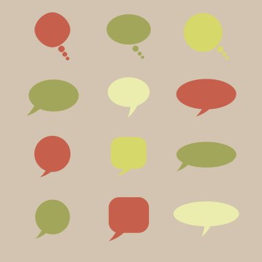 Düşünce, konuşma balonu. Rüya bulutu. Konuşma balonu. Alıntı kutusu. T