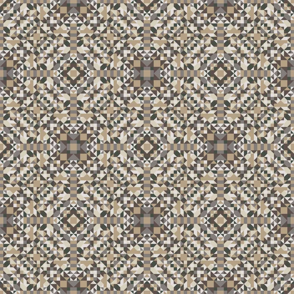 Mosaïque motif sans couture. illustration vectorielle . — Image vectorielle