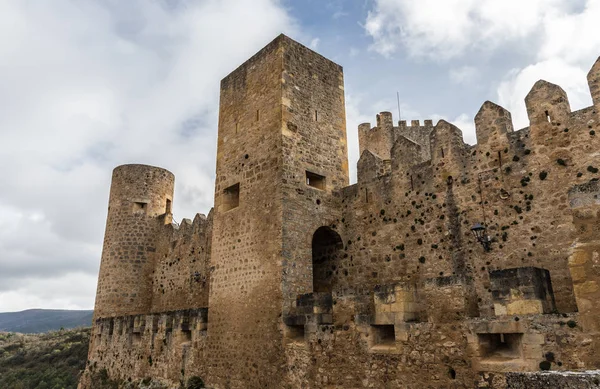 Visitando Piccoli Paesi Della Provincia Burgos Spagna Dove Visualizziamo Antichi Immagini Stock Royalty Free