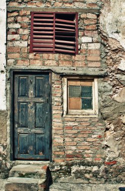 Havana'daki eski cephe