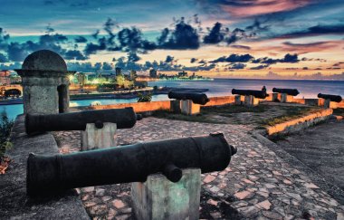 güzel kenti havana morro için alınan öğleden sonra CA'ları