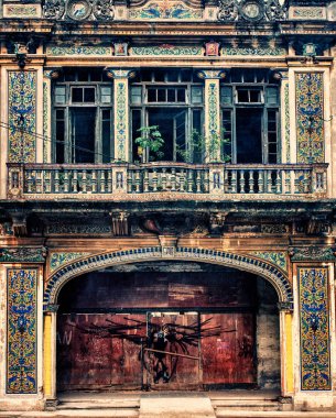 Havana'da sömürge Binası mimari