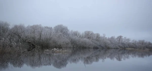 Ранним Утром Возле Кристианстада Реке Хельге — стоковое фото