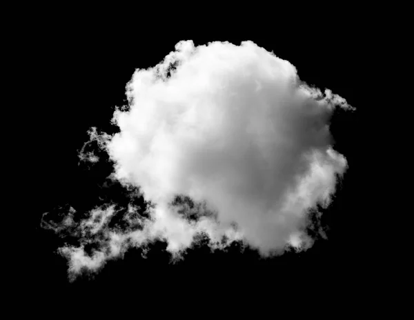 white clouds on black background