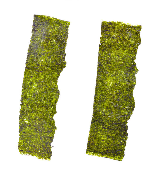 Japanese food nori dry seaweed or edible seaweed