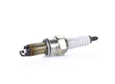 Spark-plug on white background