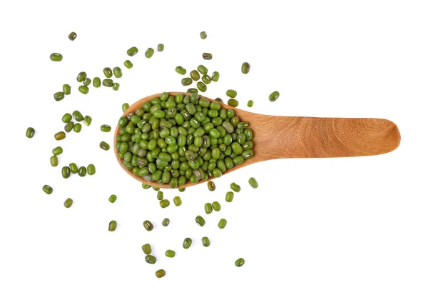 Mung beans isolated on white background — Stock Photo, Image