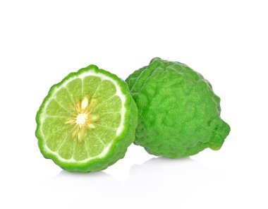 bergamot beyaz arkaplanda
