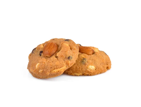Cookie Auf Weißem Hintergrund — Stockfoto