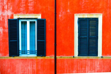 Windows ve renkleri Roma, İtalya