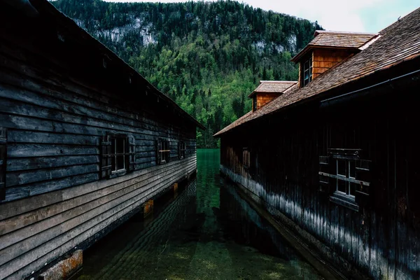 Montanha Lago Histórias Fujifilm — Fotografia de Stock