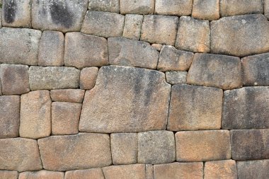 Köyün Machu Picchu İnka duvarı