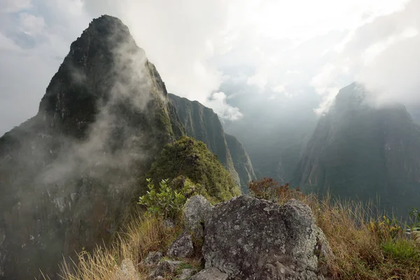 Montañas Machu Picchu — Foto de Stock