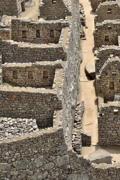 Ruinas del pueblo Machu-Picchu — Foto de Stock