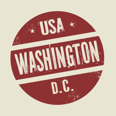 Metin Washington, Columbia Bölgesi ile Grunge vintage damga