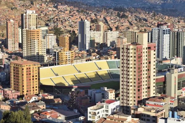 Utsikt över La Paz, Bolivia — Stockfoto