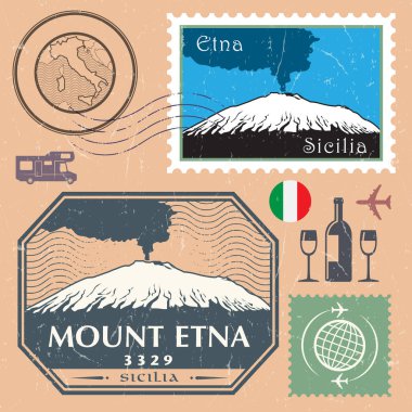 Etna Dağı ile Pul Seti sonrası